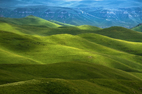 Mountain meadows of Kabardino-Balkaria